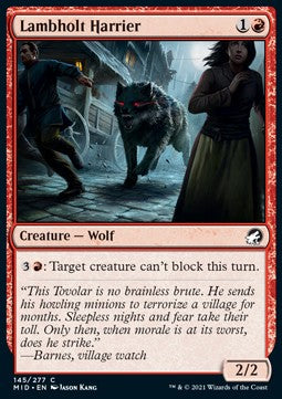 Lambholt Harrier - Innistrad: Midnight Hunt (Common) [MID-145] Hauptbild