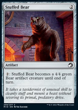 Stuffed Bear - Innistrad: Midnight Hunt (Common) [MID-259] Hauptbild