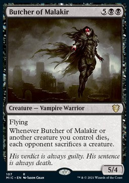 Butcher of Malakir - Commander: Innistrad: Midnight Hunt (Rare) [MIC-107] Hauptbild