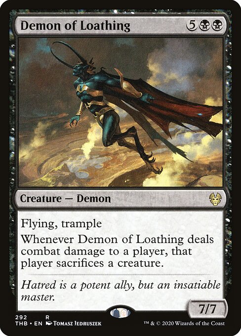 Demon of Loathing – Theros Beyond Death (THB-292) Magic: The Gathering card | LC-REM-20260804-15150834975052-57564f6f-7c99-4325-8a0e-22342e73767b