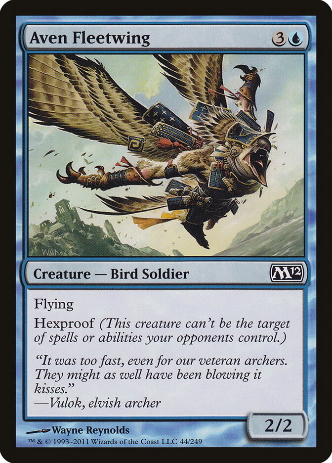 Aven Fleetwing - Magic 2012 (Common) [M12-44] Image principale du produit