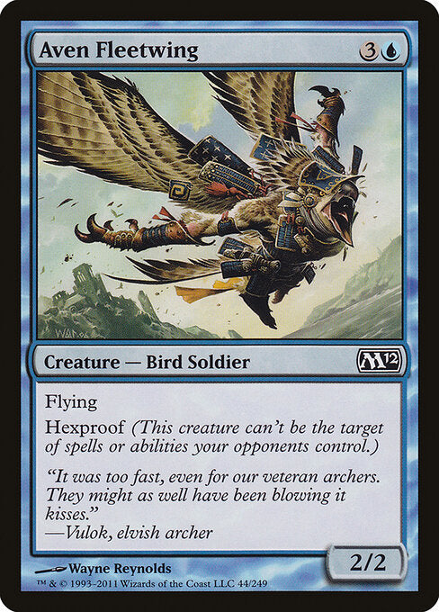 Aven Fleetwing – Magic 2012 (M12-44) Magic: The Gathering card