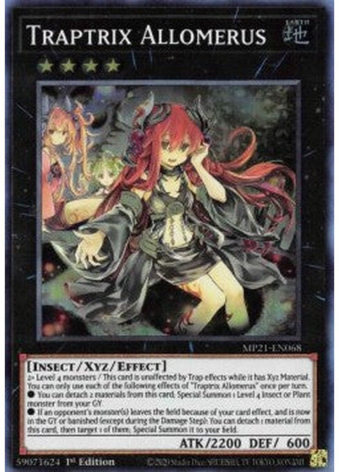 Traptrix Allomerus — 2021 Tin of Ancient Battles (MP21-068) Yu-Gi-Oh! card Hoofdafbeelding