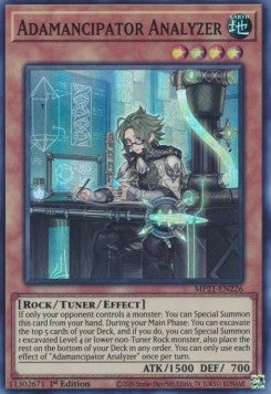 Adamancipator Analyzer - 2021 Tin of Ancient Battles (Super Rare) [MP21-226] Hoofdafbeelding