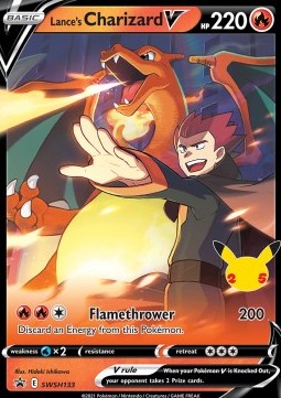 Lance's Charizard V - SWSH Black Star Promos (Promo) [SWSH-133] Imagen principal del producto