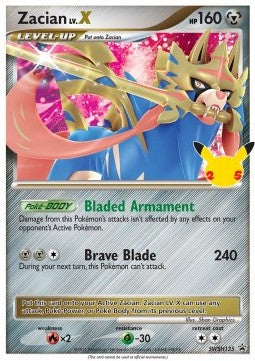 Zacian LV.X - SWSH Black Star Promos (Promo) [SWSH-135] Imagen principal del producto