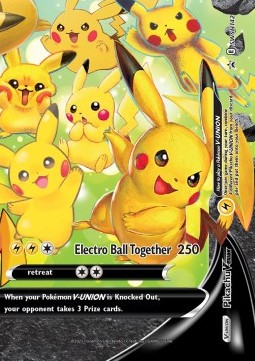 Pikachu V-UNION - SWSH Black Star Promos (Promo) [SWSH-142] Imagen principal del producto