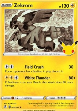 Zekrom - Celebrations (Holo Rare) [CEL-010] Hover Image