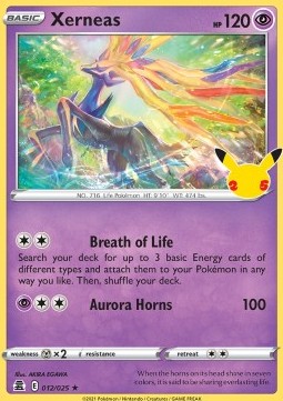 Xerneas - Celebrations (Holo Rare) [CEL-012] Imagen principal del producto