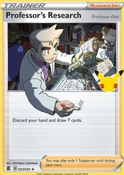 Professor's Research - Celebrations (Holo Rare) [CEL-023] Hover Image