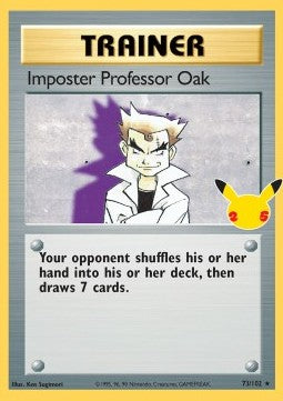 Imposter Professor Oak - Celebrations (Rare) [CEL-BS 73] Hover Image