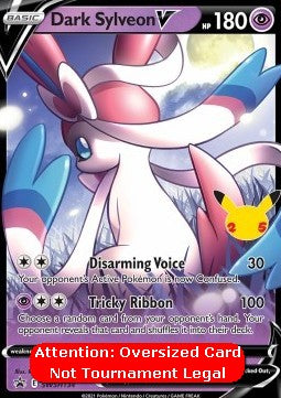 Dark Sylveon V - SWSH Black Star Promos (Oversized) [SWSH-134] Image principale du produit