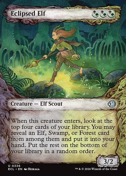 Eclipsed Elf – Lorwyn Eclipsed (ECL-336) Magic: The Gathering card | LC-REM-20260804-15583082316108-57708ef7-ef10-49c4-8cf7-7055cf7280a0
