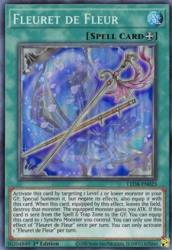 Fleuret de Fleur - Legendary Duelists: Synchro Storm (Super Rare) [LED8-025] Main image
