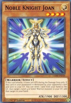Noble Knight Joan - Legendary Duelists: Synchro Storm (Common) [LED8-030] Main image