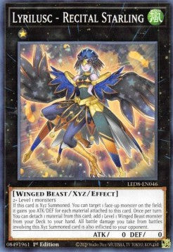 Lyrilusc - Recital Starling - Legendary Duelists: Synchro Storm (Common) [LED8-046] Hover Image