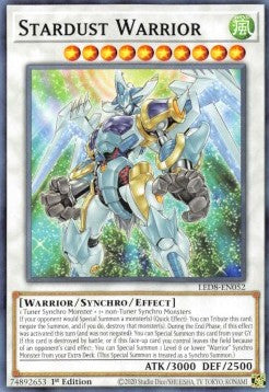 Stardust Warrior - Legendary Duelists: Synchro Storm (Common) [LED8-052]