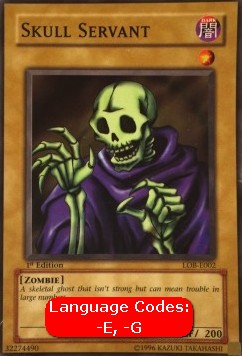 Skull Servant (V.1 - Common) - Legend of Blue Eyes White Dragon (Common) [LOB-002]