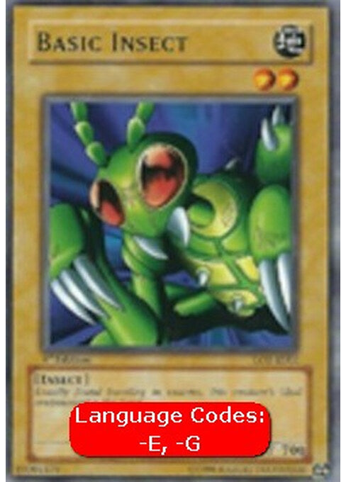 Basic Insect — Legend of Blue Eyes White Dragon (LOB-006) Yu-Gi-Oh! card Image principale du produit