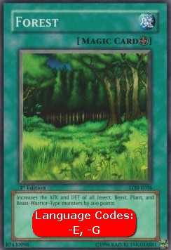 Forest (V.1 - Common) - Legend of Blue Eyes White Dragon (Common) [LOB-036] Hover Image
