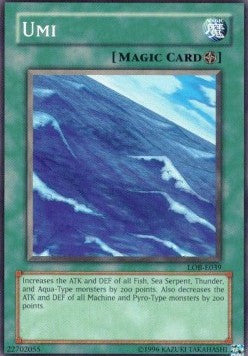 Umi (V.1 - Common) - Legend of Blue Eyes White Dragon (Common) [LOB-039]