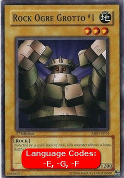 Rock Ogre Grotto #1 (V.1 - Common) - Metal Raiders (Common) [MRD-004]
