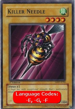 Killer Needle (V.1 - Common) - Metal Raiders (Common) [MRD-006] Hover Image