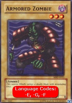 Armored Zombie (V.1 - Common) - Metal Raiders (Common) [MRD-013] Hover Image