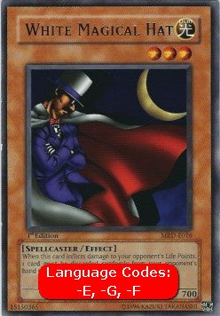 White Magical Hat (V.1 - Rare) - Metal Raiders (Rare) [MRD-016]