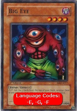 Big Eye (V.1 - Common) - Metal Raiders (Common) [MRD-017] Main image