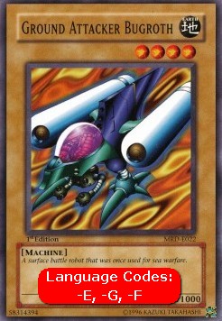 Ground Attacker Bugroth (V.1 - Common) - Metal Raiders (Common) [MRD-022] Main image