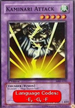 Kaminari Attack (V.1 - Common) - Metal Raiders (Common) [MRD-041] Hover Image