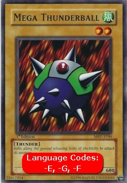 Mega Thunderball (V.1 - Common) - Metal Raiders (Common) [MRD-044] Hover Image