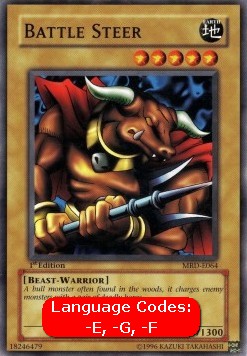 Battle Steer (V.1 - Common) - Metal Raiders (Common) [MRD-064] Main image