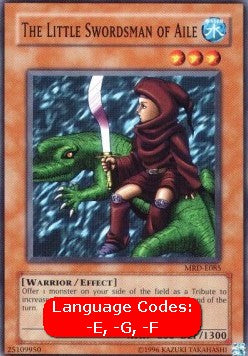 The Little Swordsman of Aile (V.1 - Common) - Metal Raiders (Common) [MRD-085] Hauptbild