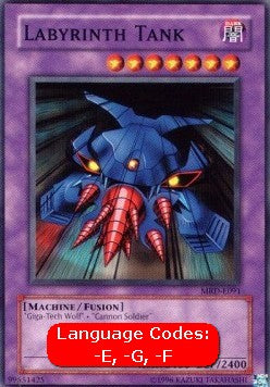 Labyrinth Tank (V.1 - Common) - Metal Raiders (Common) [MRD-091] Hover Image