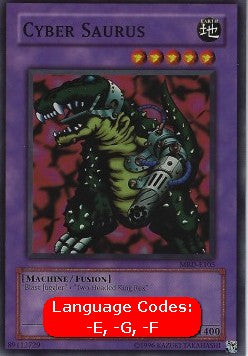 Cyber Saurus (V.1 - Common) - Metal Raiders (Common) [MRD-105] Main image