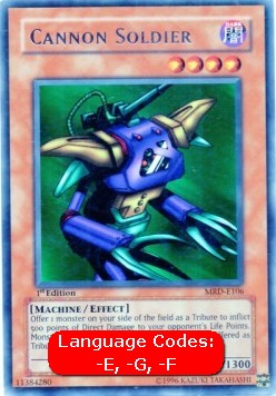 Cannon Soldier (V.1 - Rare) - Metal Raiders (Rare) [MRD-106]