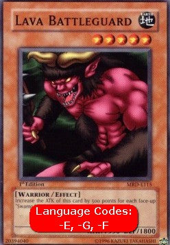 Lava Battleguard (V.1 - Common) - Metal Raiders (Common) [MRD-115]
