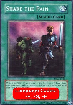 Share the Pain (V.1 - Common) - Metal Raiders (Common) [MRD-140] Hoofdafbeelding