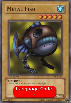 Metal Fish (V.2 - Common) - Magic Ruler (Common) [MRL-007] Imagen principal del producto