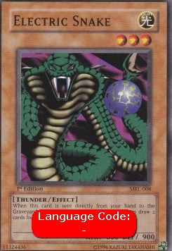 Electric Snake (V.2 - Common) - Magic Ruler (Common) [MRL-008] Hover Image
