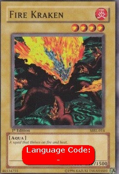 Fire Kraken (V.2 - Common) - Magic Ruler (Common) [MRL-014] Hover Image