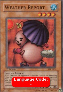 Weather Report (V.2 - Common) - Magic Ruler (Common) [MRL-020] Hover Image