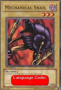 Mechanical Snail (V.2 - Common) - Magic Ruler (Common) [MRL-021] Hover Image