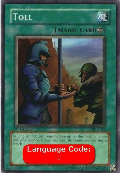 Toll (V.2 - Common) - Magic Ruler (Common) [MRL-034] Immagine principale del prodotto