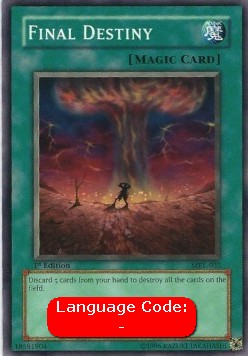 Final Destiny (V.2 - Common) - Magic Ruler (Common) [MRL-035] Main image