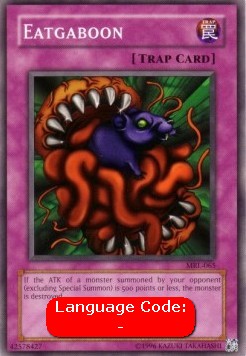 Eatgaboon (V.2 - Common) - Magic Ruler (Common) [MRL-065] Main image
