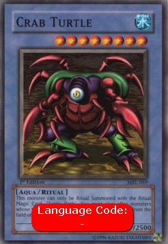 Crab Turtle (V.2 - Common) - Magic Ruler (Common) [MRL-069] Immagine principale del prodotto