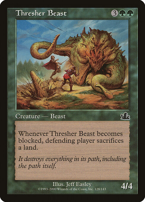 Thresher Beast – Prophecy (PCY-128) Magic: The Gathering card | LC-REM-20260804-15526038700364-57996732-c9e4-4271-9d5f-2a8c77f8d177